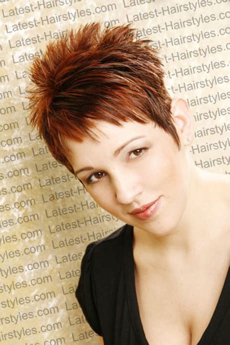 Short Spikey Hairstyles For Women Over 50