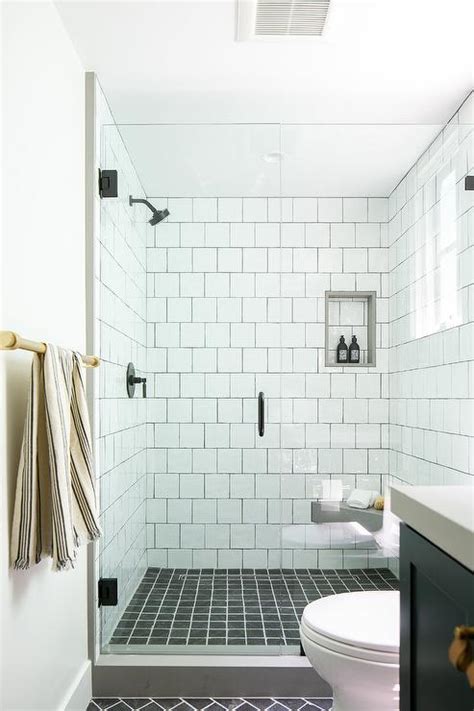 Home Interior Black Shower Floor Tile Ideas 40 Grey Slate Bathroom
