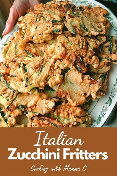 Nonnas Italian Zucchini Fritters Recipe Is The Best It Features Pan