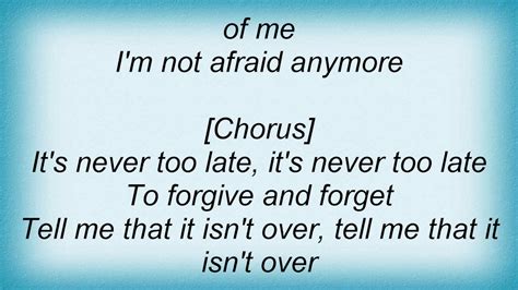 Air Supply Its Never Too Late Lyrics Youtube