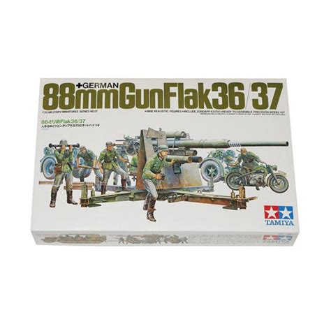 Tamiya German 88mm Gun Flak 36 37 Model Kit 135 Hobbycraft