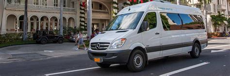 Spg Resorts Exclusive Shuttle Airport To Waikiki Airport Shuttle