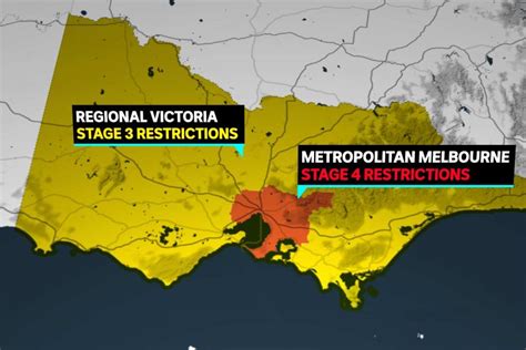 Dan andrews has announced that lockdown will be lifted across regional victoria, but melburnians will. Melbourne placed under stage 4 coronavirus lockdown, stage ...