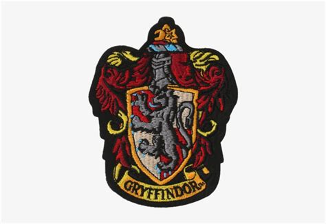 Gryffindor Embroidered Crest Patch Harry Potter Gryffindor Crest Png
