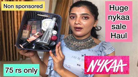 My First Nykaa Sale Haul Nykaa Hot Pink Sale Haul Skincare And Makeup