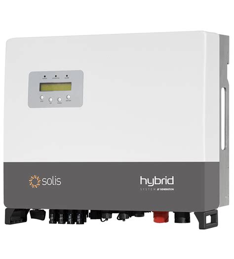 Solis Three Phase 6 0kW PV Hybrid Inverter Sol Distribution