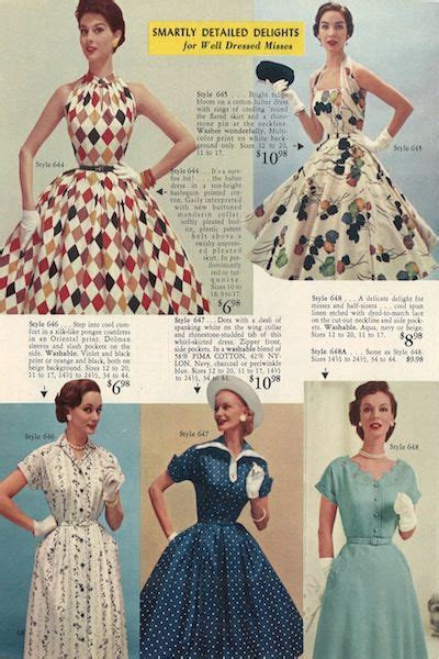 1955 Lana Lobell Catalog Summer Symphony Of Fashions Page 68 1950s