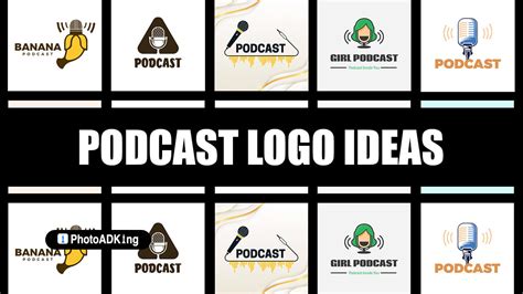 Podcast Logo Ideas Inspiration For A Logo Design