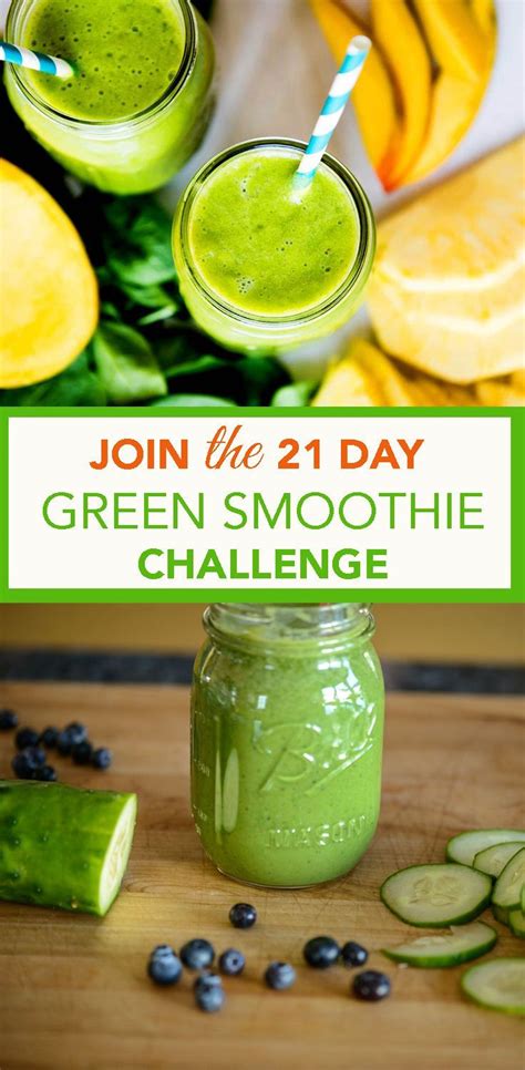 Join The 21 Day Green Up Smoothie Challenge Smoothie Recipes Sent To You Daily Blend Like A