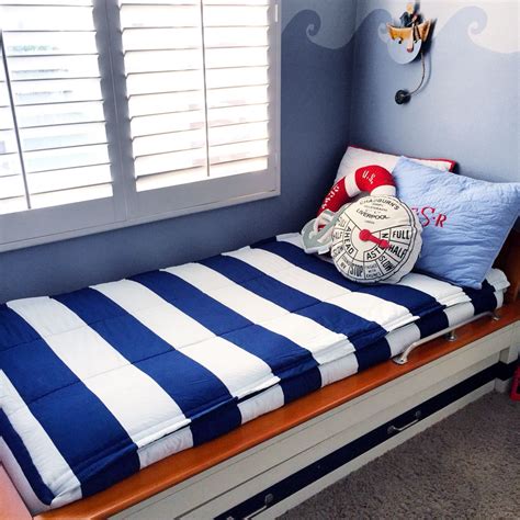 Beddys Bedding Is Perfect For This Pottery Barn Boat Bed Love The