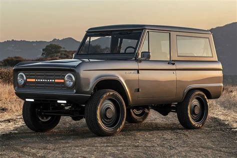 Zero Labs Automotive Ford Bronco With 600 Ps Electric Drive