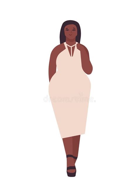 Logo Avatar Illustration Dark Skin African American Wendy L062 Woman
