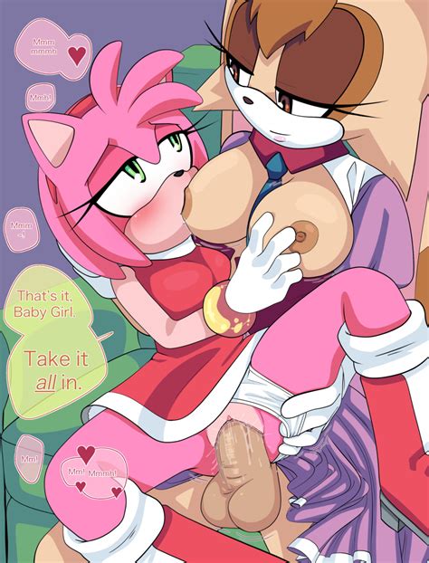 Rule 34 1futa 1girls Absurd Res Amy Rose Anthro Anthro Only Balls Big