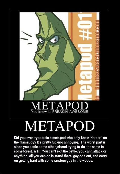 Metapod Pictures And Jokes Pokemon Fandoms Funny Pictures