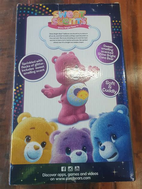 Care Bears Shine Bright Bear Limited Edition 3000 Deluxe Plush Scented