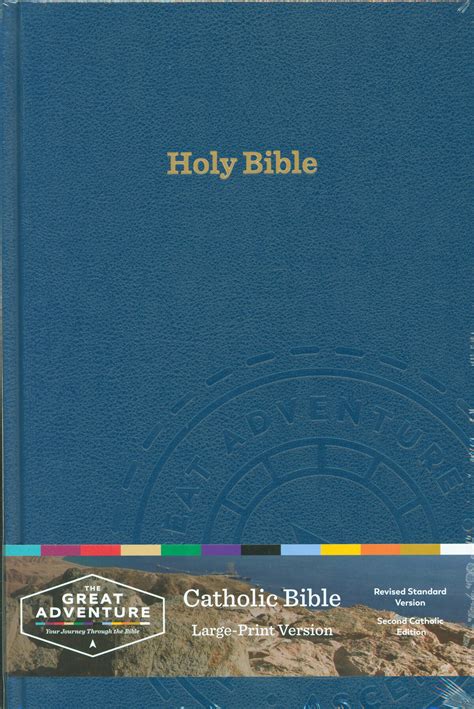 Rsv The Great Adventure Catholic Bible Large Print Hardcover Nearl
