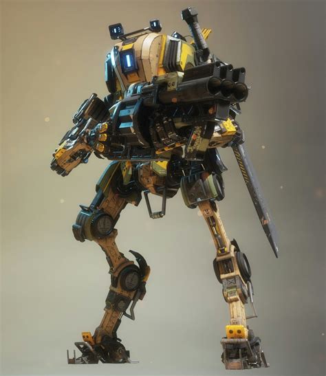 Ronin Frontier Titan Fall 2 Mech Armor Concept Art Characters