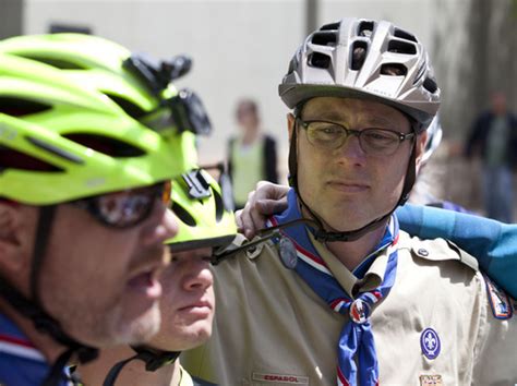 Veteran Son Biking Miles For Gay Scouts The Salt Lake Tribune