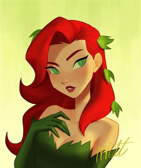 Poison Ivy By Miacat7 On Deviantart In 2020 Poison Ivy Cartoon