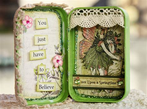 Altered Altoid Tin This Is Just Too Cute Tin Art Tin Can Art