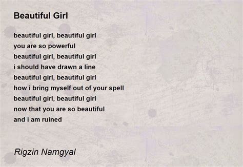 beautiful poems for girls telegraph