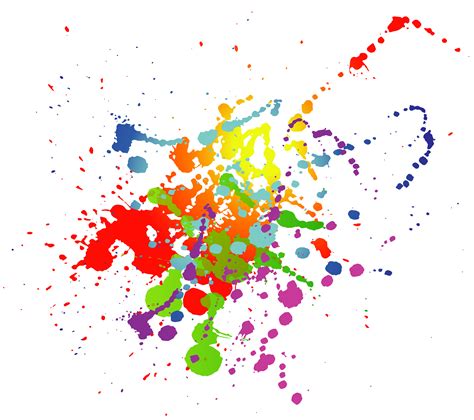 Colourful Paint Splash Art Print Ubicaciondepersonascdmxgobmx