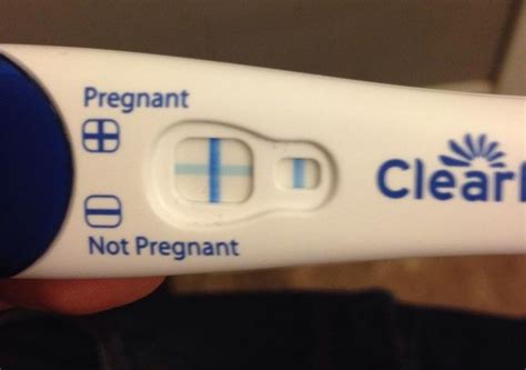 Clear Blue Results Positive Pregnancy Test Pregnancy Test Work