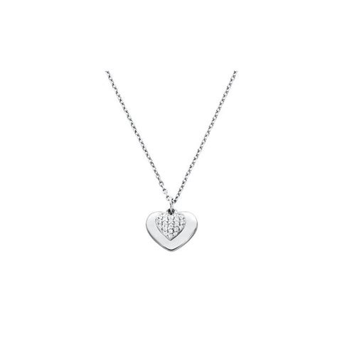 Michael Kors Jewellery Michael Kors Sterling Silver Love CZ Heart