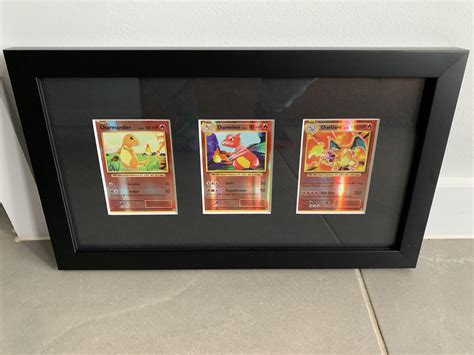 Framed Pokémon Cards In Custom Made Frame Rpokemontcg