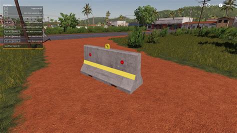 Road Barrier V Mod Farming Simulator Mod