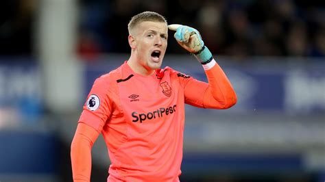 Jordan pickford and the england defence fought hard to keep out the germans, in a very young side with a few debutants. Everton goalkeeper Jordan Pickford not getting distracted ...