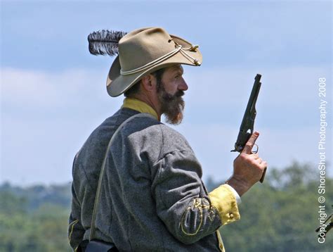 Confederate Cavalry Officer American Civil War Between Th Flickr
