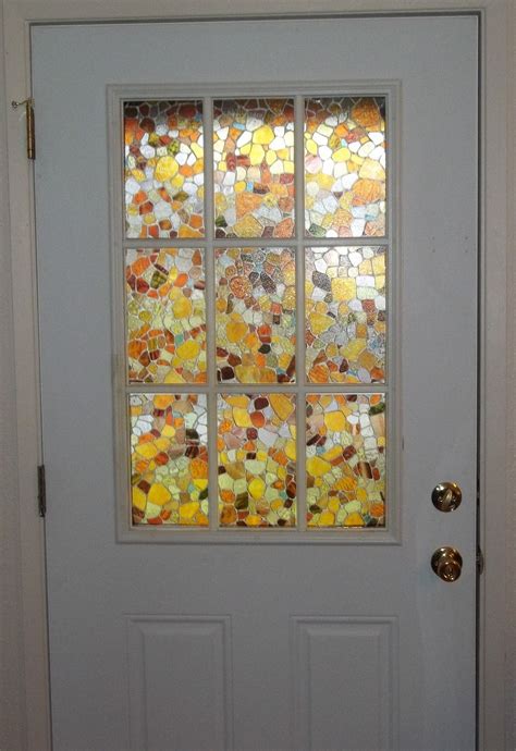 You can also choose from pvc, pe window film there are 8 suppliers who sells window film home depot on alibaba.com, mainly located in asia. Fake stained glass panels on my front door. Light Effects ...