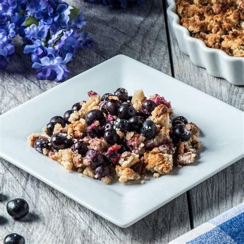 The best sugar free low carb thanksgiving recipes 7. Keto Blueberry Cobbler with Pecans - Tasty Low Carb ...