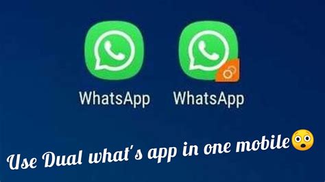 How To Use Multiple Whatsapp Account In 1 Mobile Use 2 Whatsapp