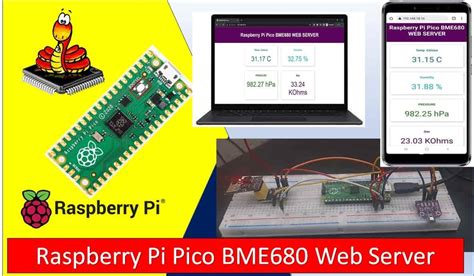 Raspberry Pi Pico BME Web Server With MicroPython