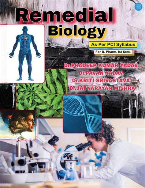 Remedial Biology As Per Pci Syllabus For Bpharma 1st Semester