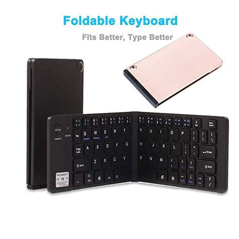 Ultra Foldable Wireless Keyboard ⋆ Cozexs
