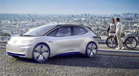Meet The Vw Id Electric Car 300 Plus Mile Range In 2020 Self Driving