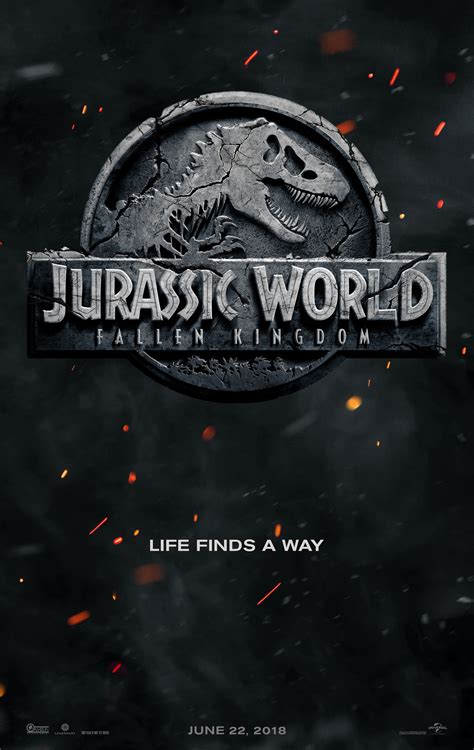 Jurassic World 2 Gets Official Title And First Poster Collider