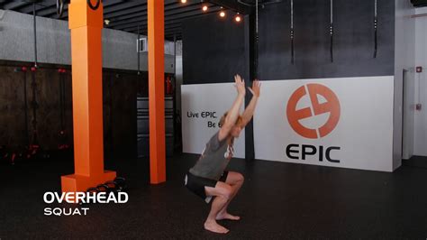 Bodyweight Overhead Squats Epic Hybrid Training Youtube