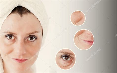 Beauty Concept Skin Care Anti Aging Procedures Rejuvenation Stock