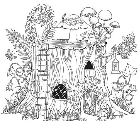 Forest Coloring Pages For Adults At Getdrawings Free Download
