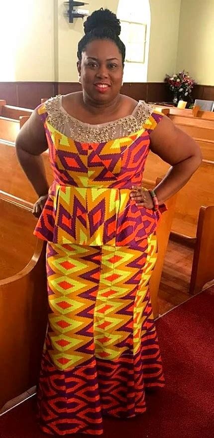African Print Slit And Kaba Ghana Kaba Styles African Dress Aso Ebi Kaba Styles