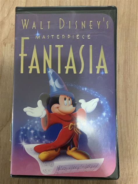 Fantasia Vhs 1991 Ebay Fantasia Disney Walt Disney Disney Movies
