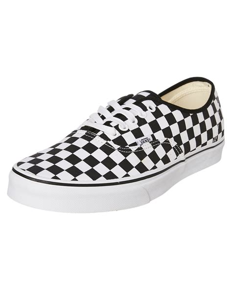 Vans Mens Authentic Shoe Checkerboard Surfstitch