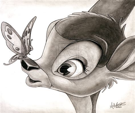 Disney Bambi Drawing At Getdrawings Free Download