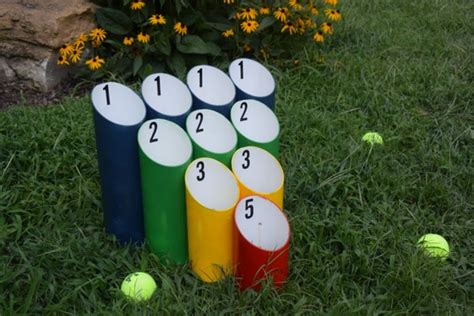 Pipe Ball Lawn Game Skee Ball Game Wedding by TheUndergroundShop