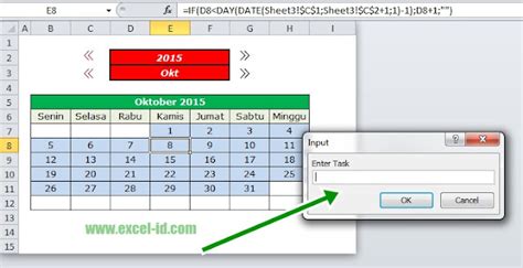 Membuat Kalender Sepanjang Hayat Di Excel 2010 300 Rumus Excel