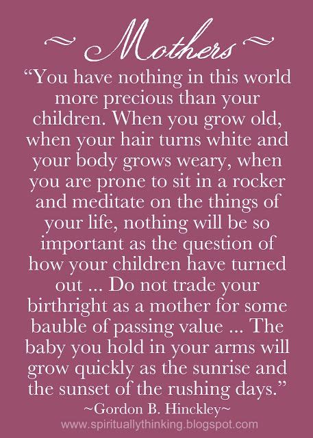 And Spiritually Speaking Mothers Inspirational Quotes Quotable